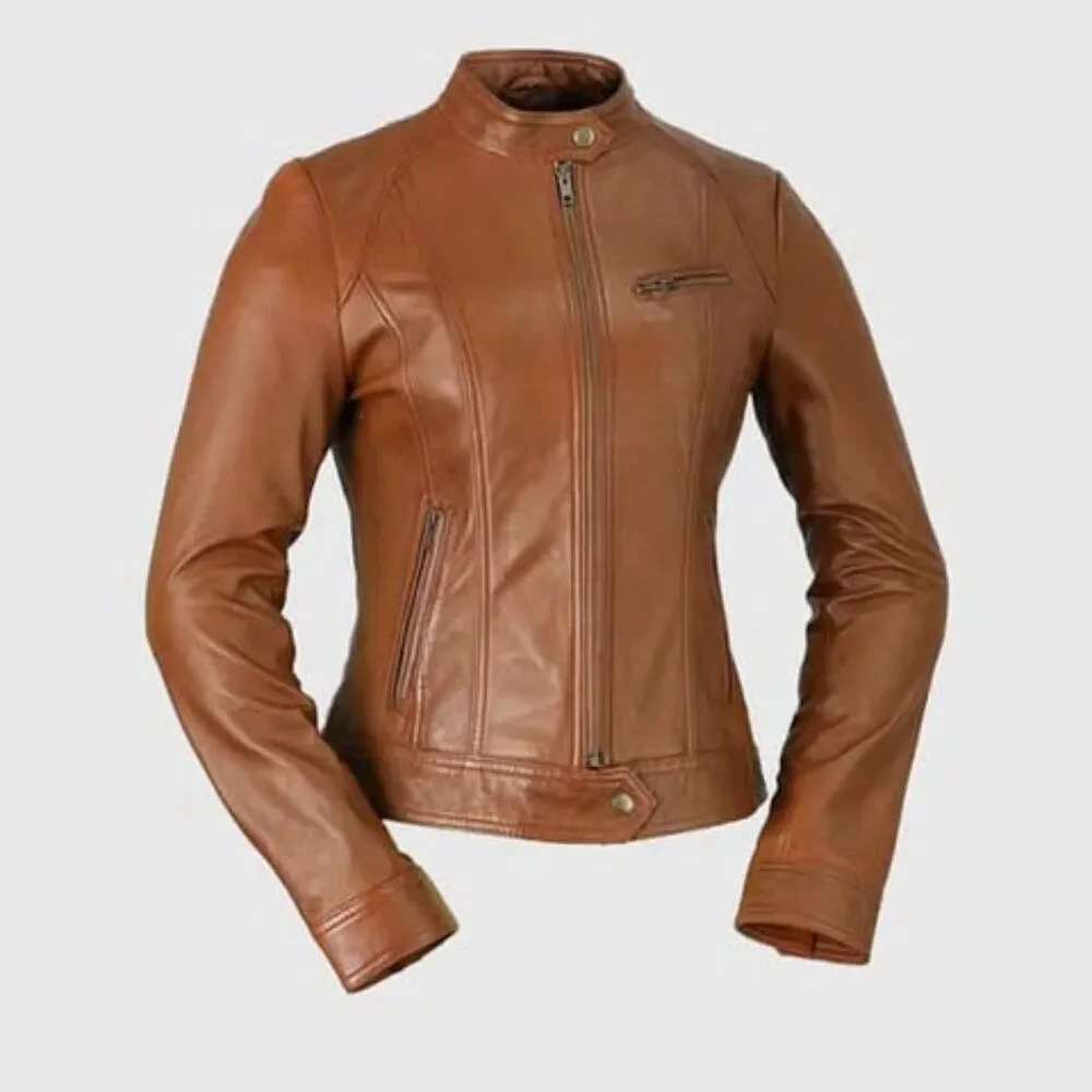 Favorite Women's Fashion Leather Jacket